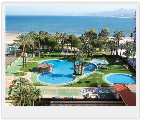 Apartamento Florazar 2, 10ºc Cullera Faro de Cullera Kültér fotó